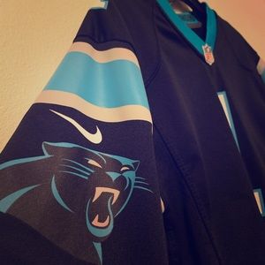North Carolina panthers kids jersey large 14/16